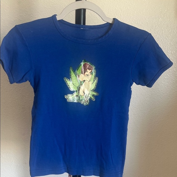 Vintage Hot Topic Baby Tee with Poison Ivy Graffic - Picture 1 of 3